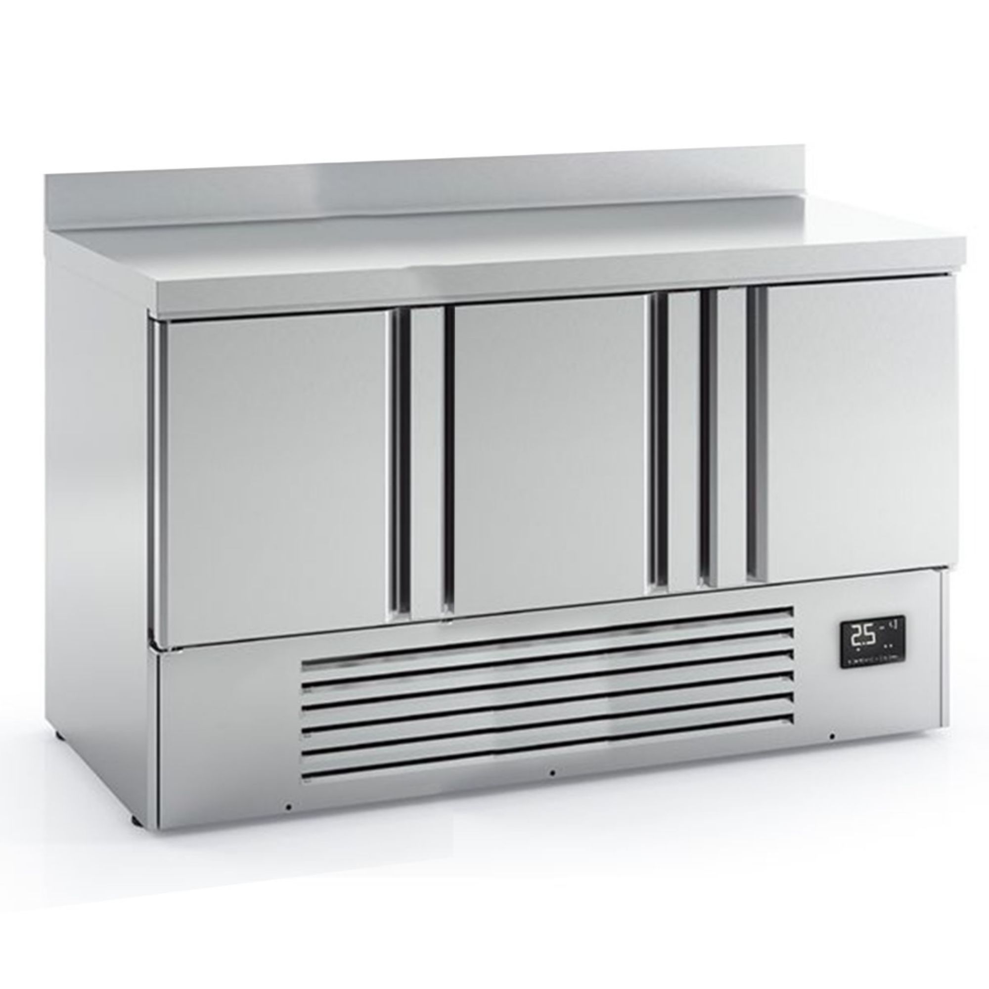Picture of INFRICO 3 DOOR COMPACT GN COUNTER WITH UPSTAND 355L - ME1003II