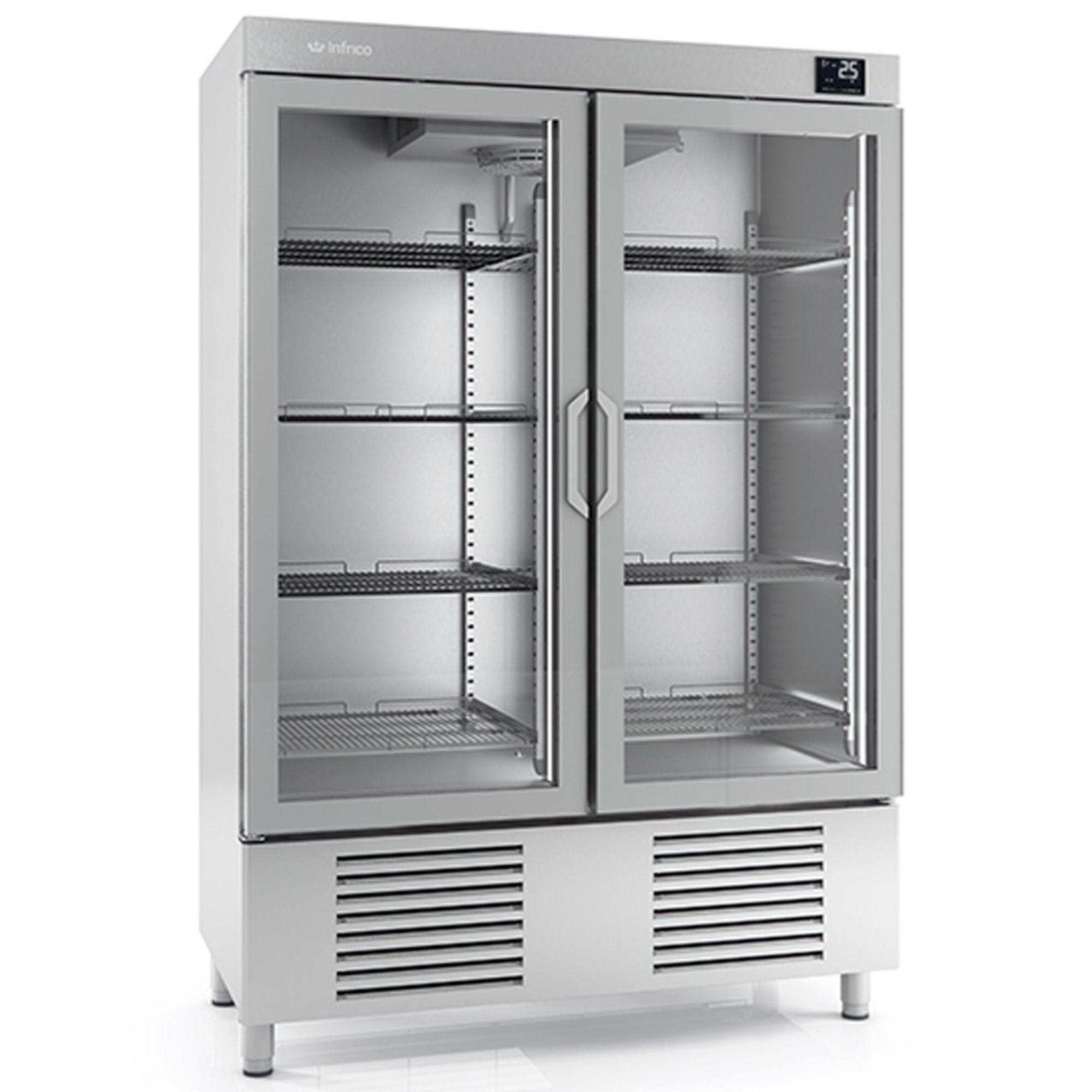 Picture of INFRICO DOUBLE GLASS DOOR REFRIGERATOR 1110L - AEX1000TF