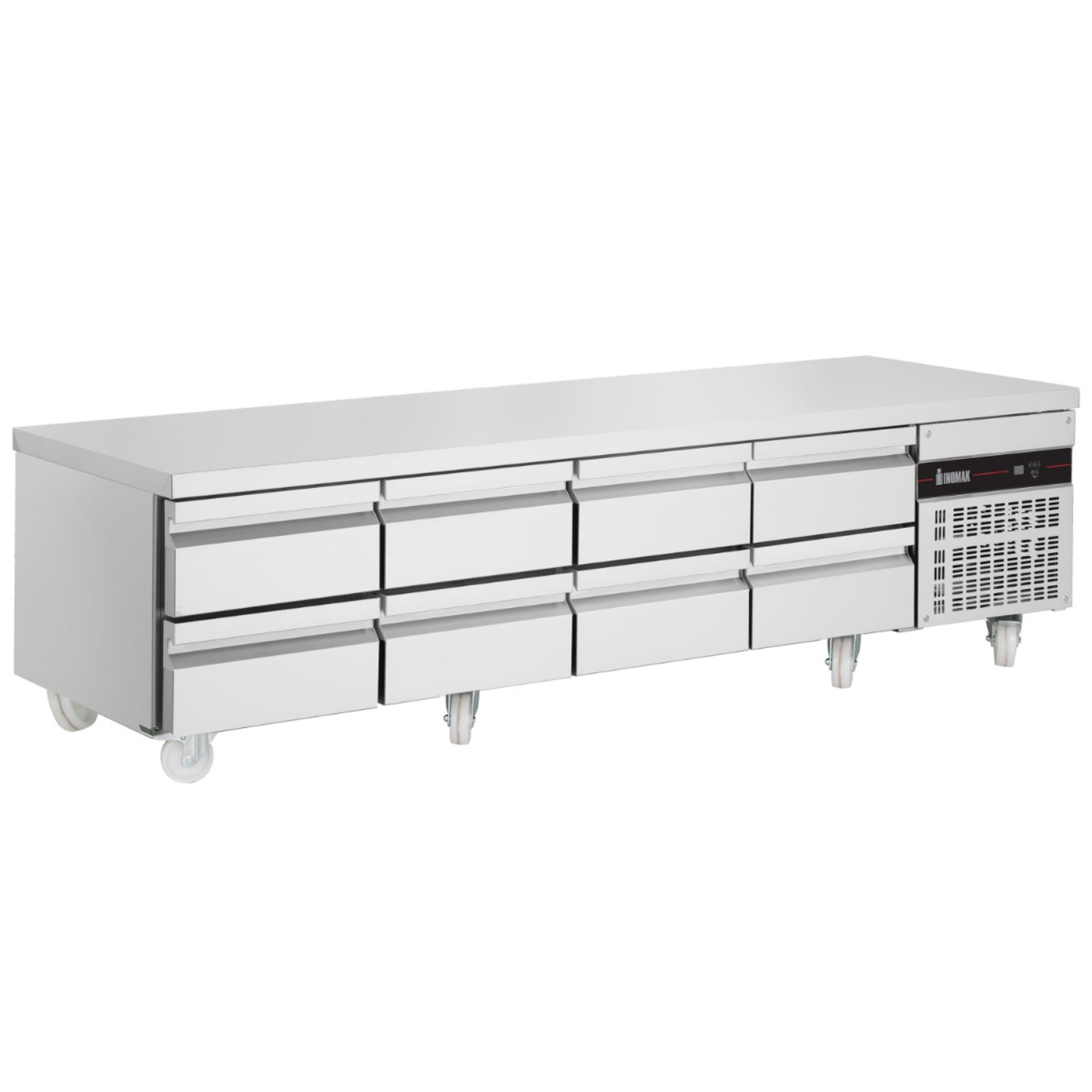 Picture of INOMAK Eight Drawer Low Height Snack Counter - PWN3333-HC