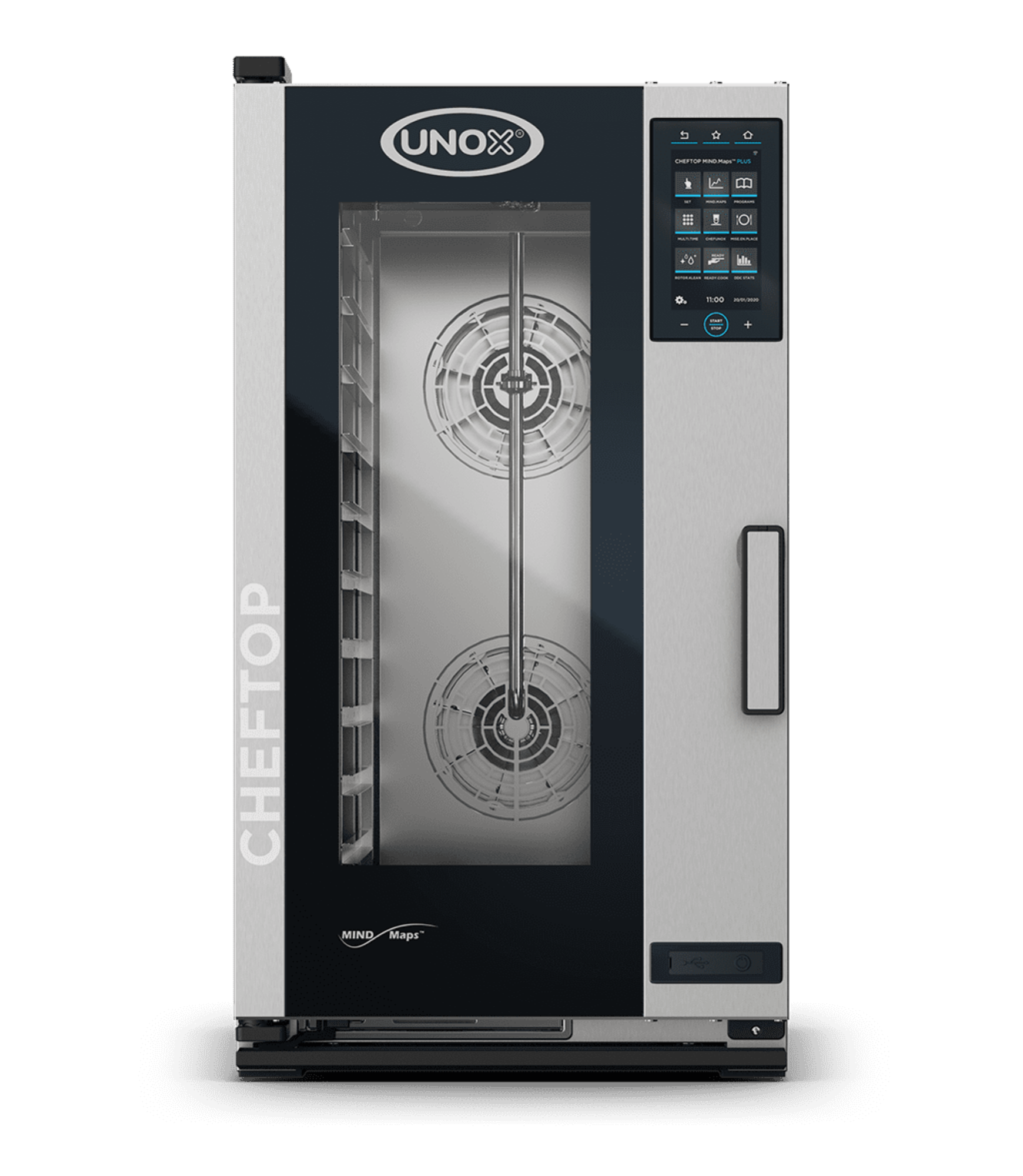 Picture of Unox CHEFTOP MIND.Maps™ PLUS XECC-1013-EPRM Electric (10xGN) - XECC-1013-EPRM