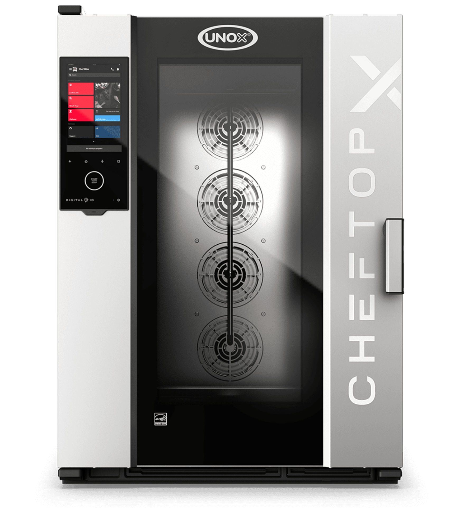 Picture of Unox CHEFTOP-X™ Digital.ID™ XEDA-1021-EXRS-ET Electric (10xGN2/1) - XEDA-1021-EXRS-ET