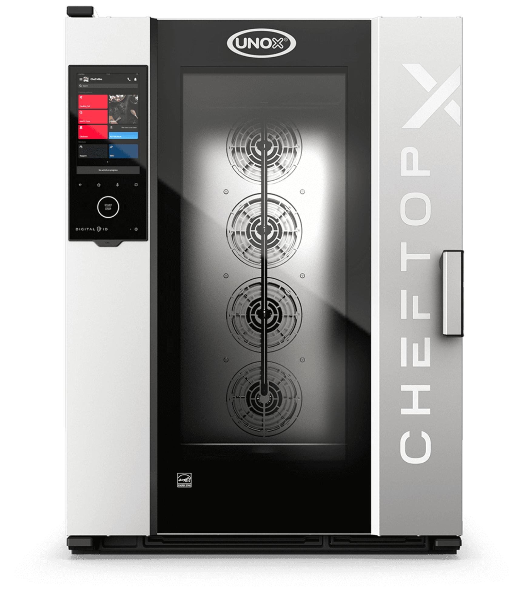 Picture of Unox CHEFTOP-X™ Digital.ID™ XEDA-1021-GXRS-ET Gas (10xGN2/1) - XEDA-1021-GXRS-ET