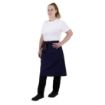 Picture of Southside Cotton Canvas Bistro Apron Navy - BA165