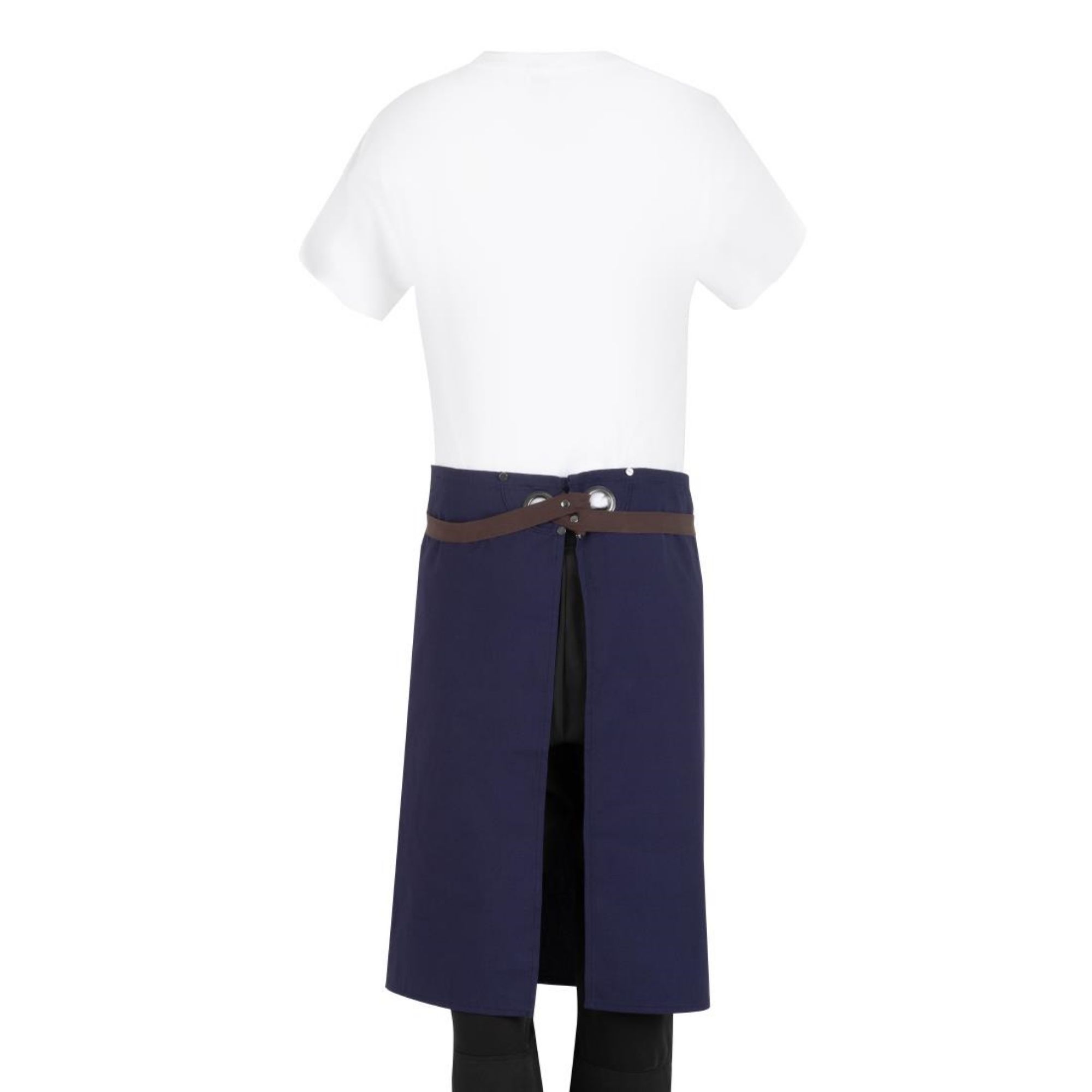Picture of Southside Cotton Canvas Bistro Apron Navy