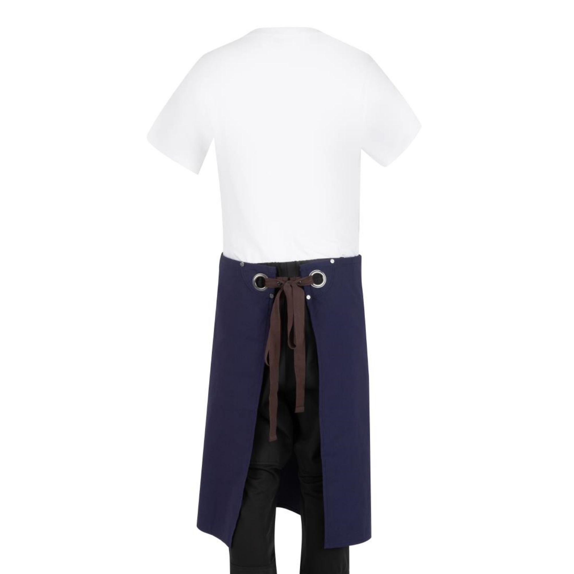 Picture of Southside Cotton Canvas Bistro Apron Navy