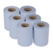 Picture of Nisbets Essentials Centrefeed Blue Rolls 2-Ply 320 Sheets (6 pack) - SA836