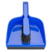 Picture of Jantex Dustpan & Brush Set - Blue - HZ843
