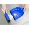 Picture of Jantex Dustpan & Brush Set - Blue - HZ843