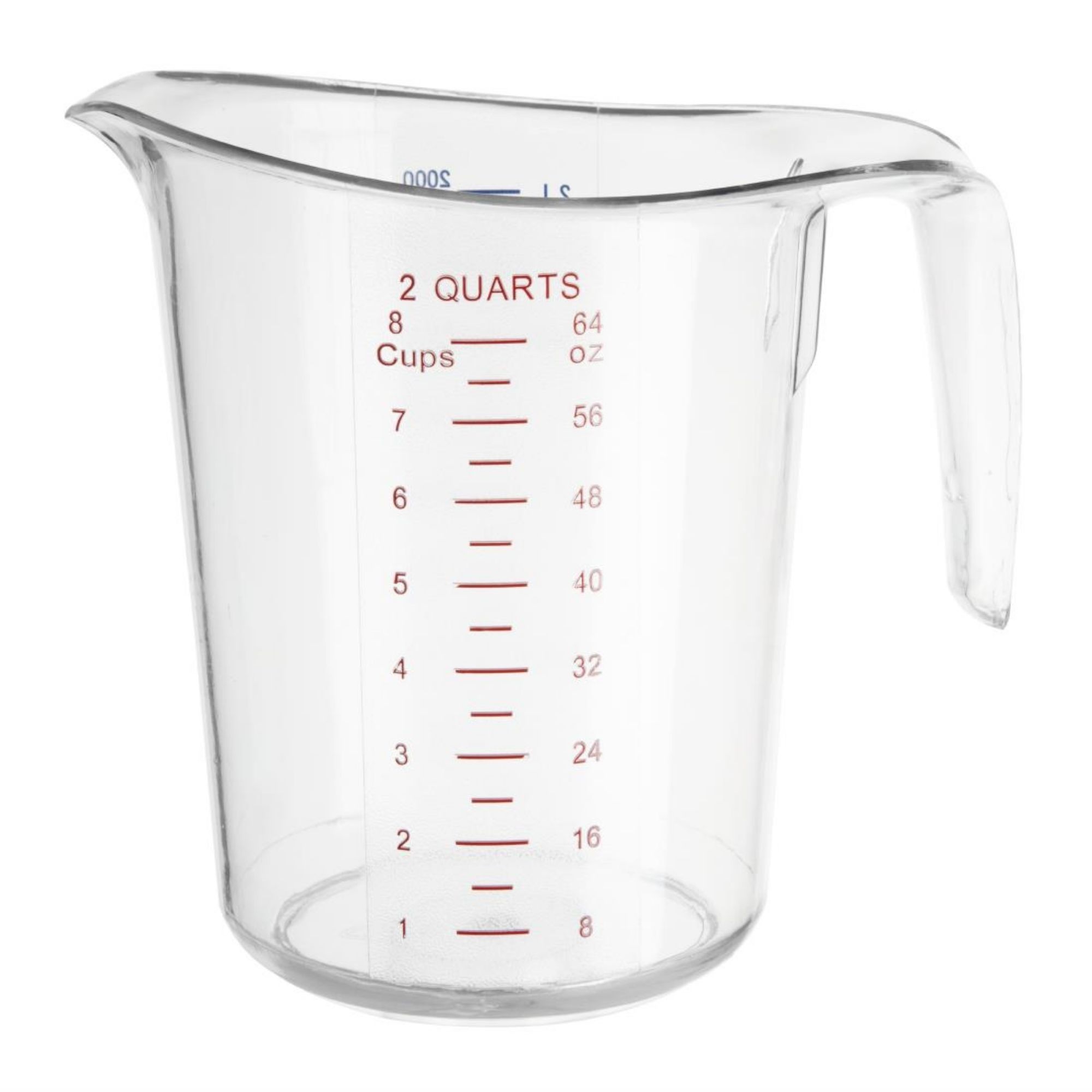 Picture of Vogue Polycarbonate Measuring Jug 2Ltr - HW978