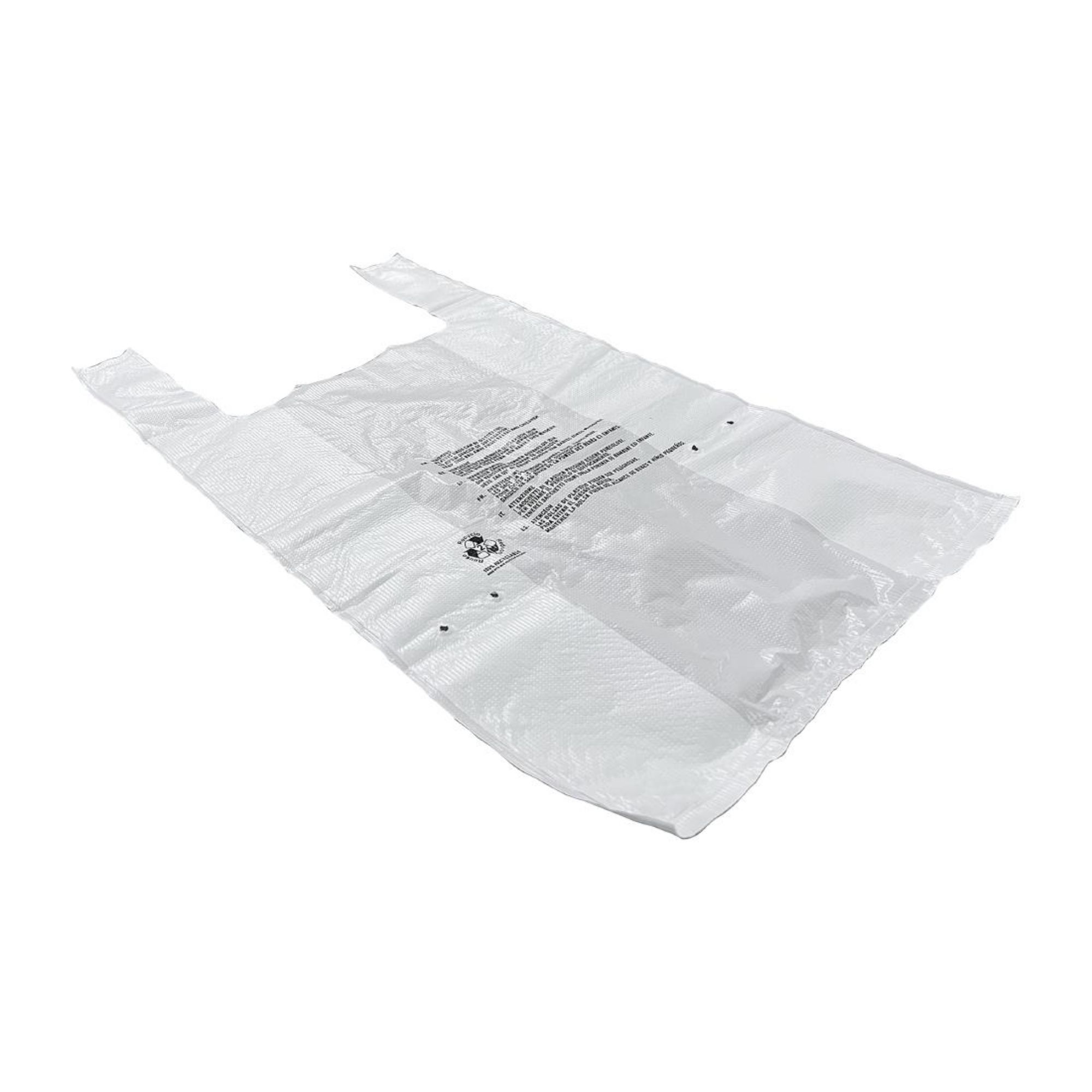 Picture of Fiesta Recyclable Large White Carrier Bag (1000 Pack)