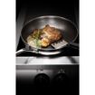 Picture of Vogue Tri-Shield Stainless Steel Frying Pan with Clad Coating 20cm - GP187