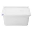 Picture of Hygiplas Click Polypropylene 1/2 Gastronorm Tray 150mm (4 Pack) - FZ090