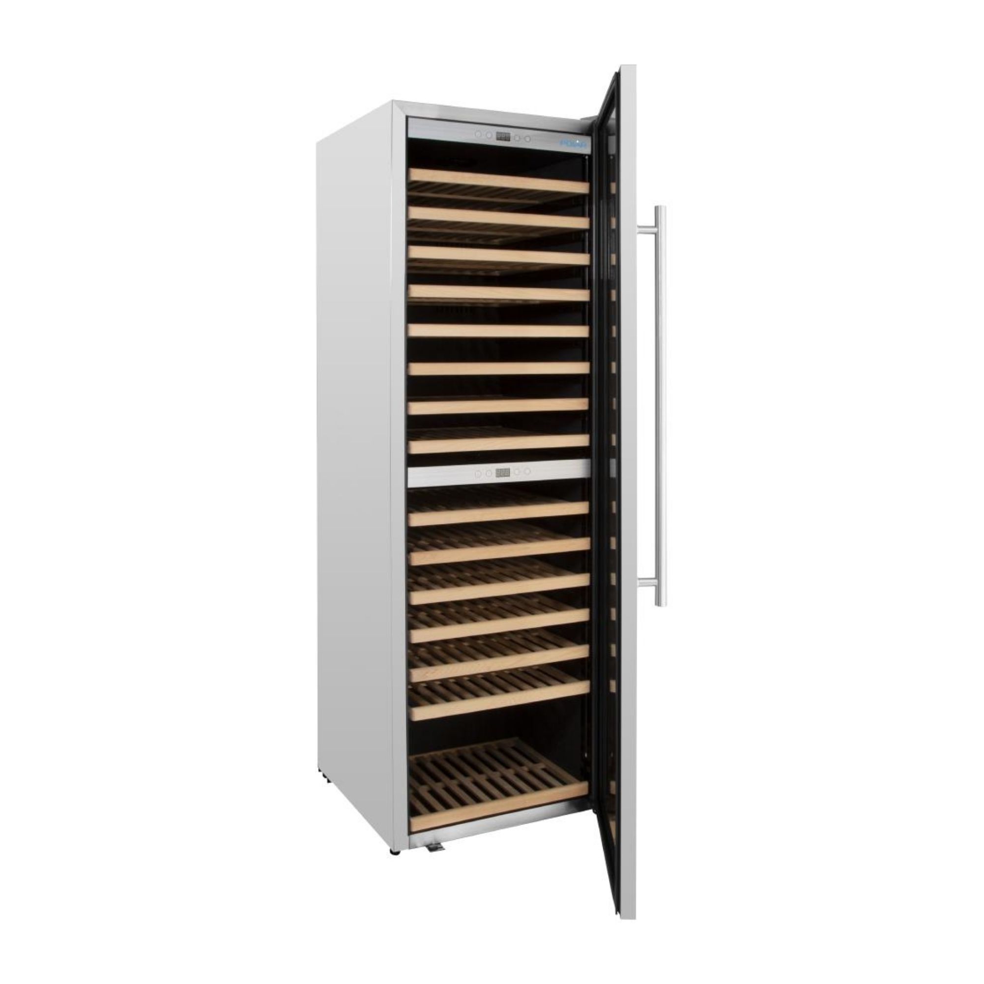 Picture of Polar G-Series Dual Zone Wine Fridge Stainless Steel - 172 Bottle