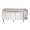 Picture of Polar U-Series Bakery Counter Fridge with Granite Top 634Ltr - UA082