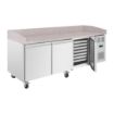 Picture of Polar U-Series Bakery Counter Fridge with Granite Top 634Ltr - UA082