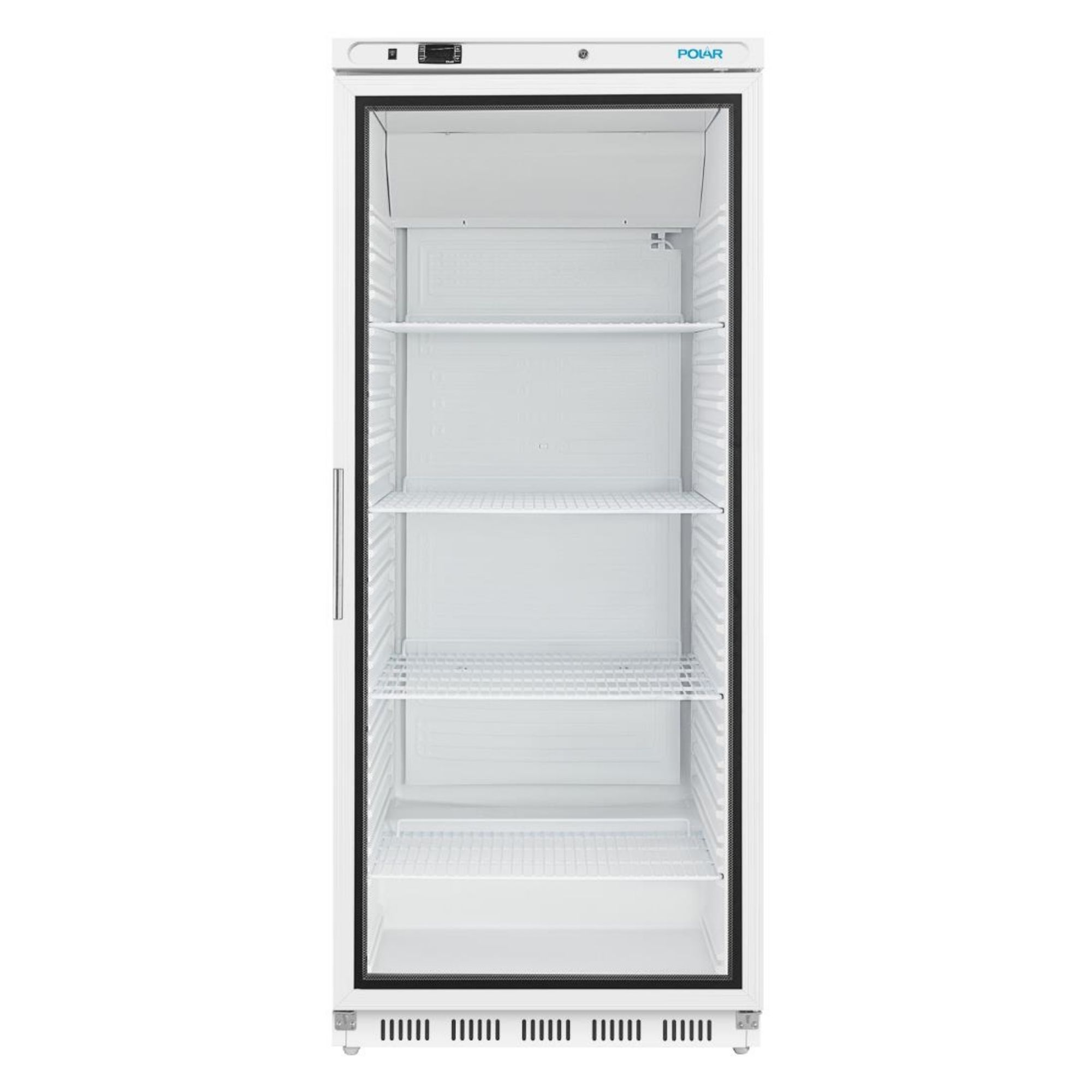 Picture of Polar C-Series Upright Display Fridge White 600Ltr
