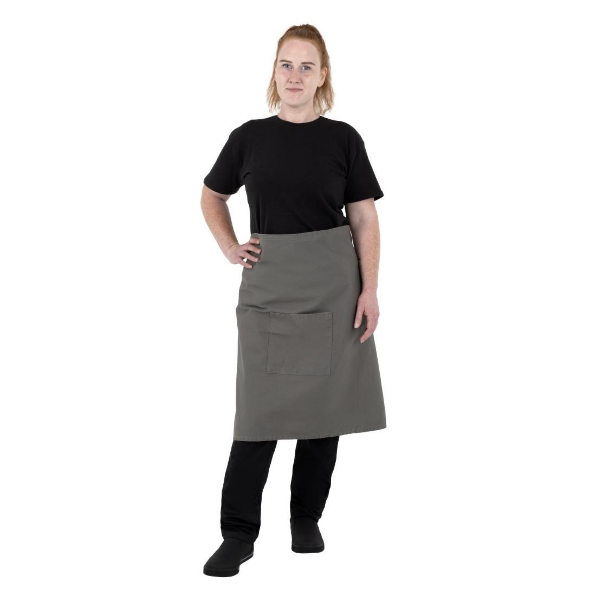 Picture of Southside Cotton Canvas Bistro Apron Khaki
