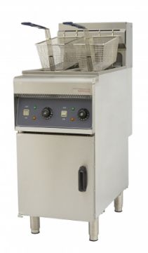 Picture of Chefs Range DF10L-2 10+10 Ltr Slimline Twin tank electric fryer