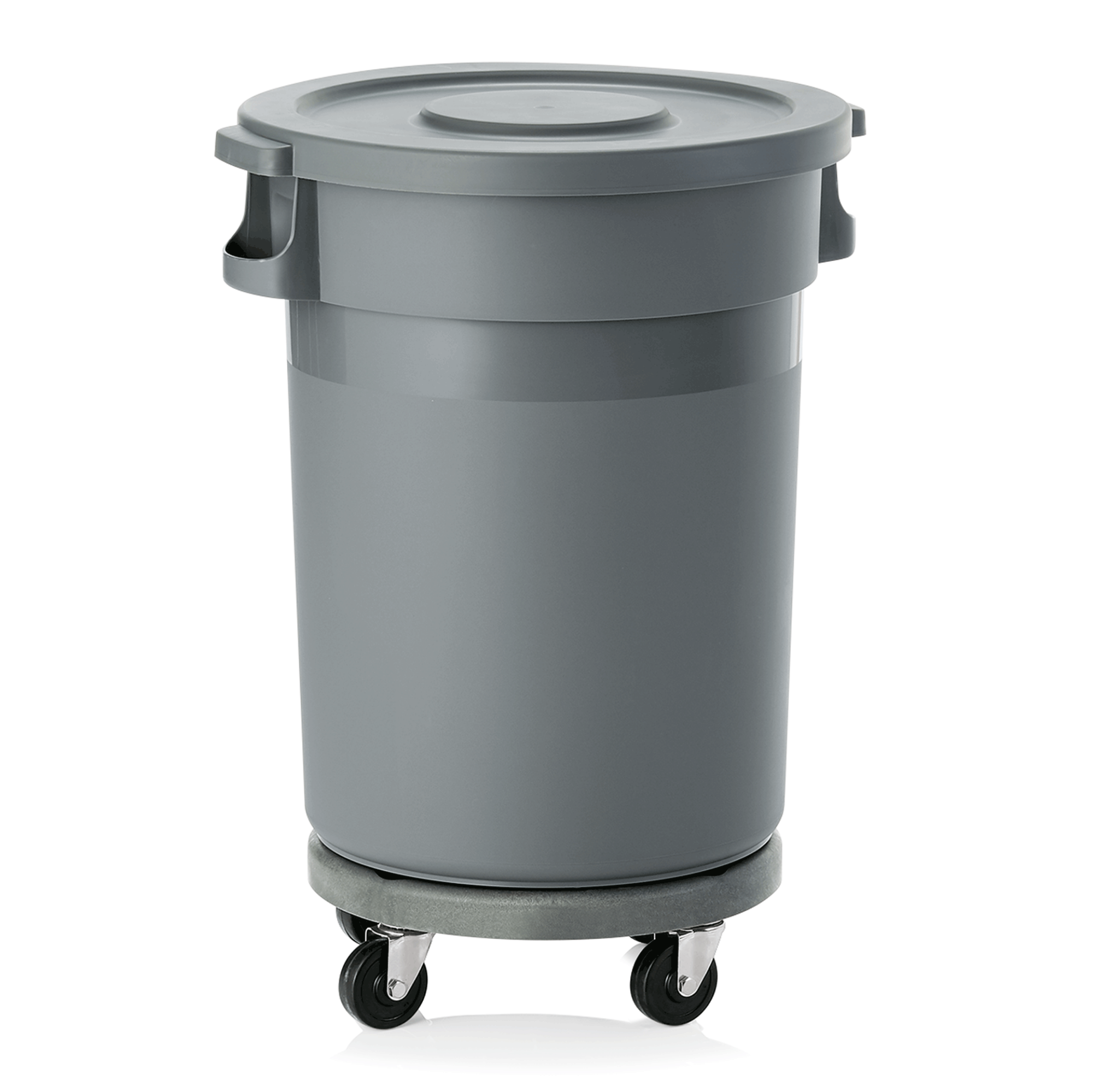 Picture of Logistics Waste Bin 80 Ltr Polypropylene with Trolley - 9219800
