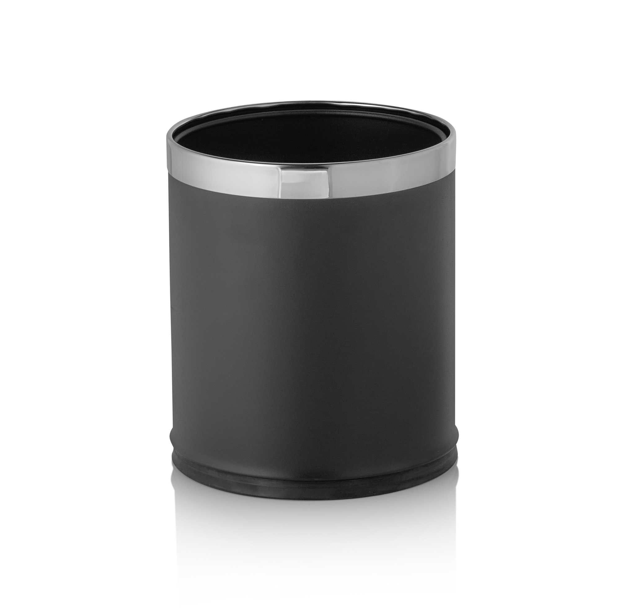 Picture of Was Germany Waste Paper Bin Black Chrome Nickel Steel Dia 22 cm - 1131122