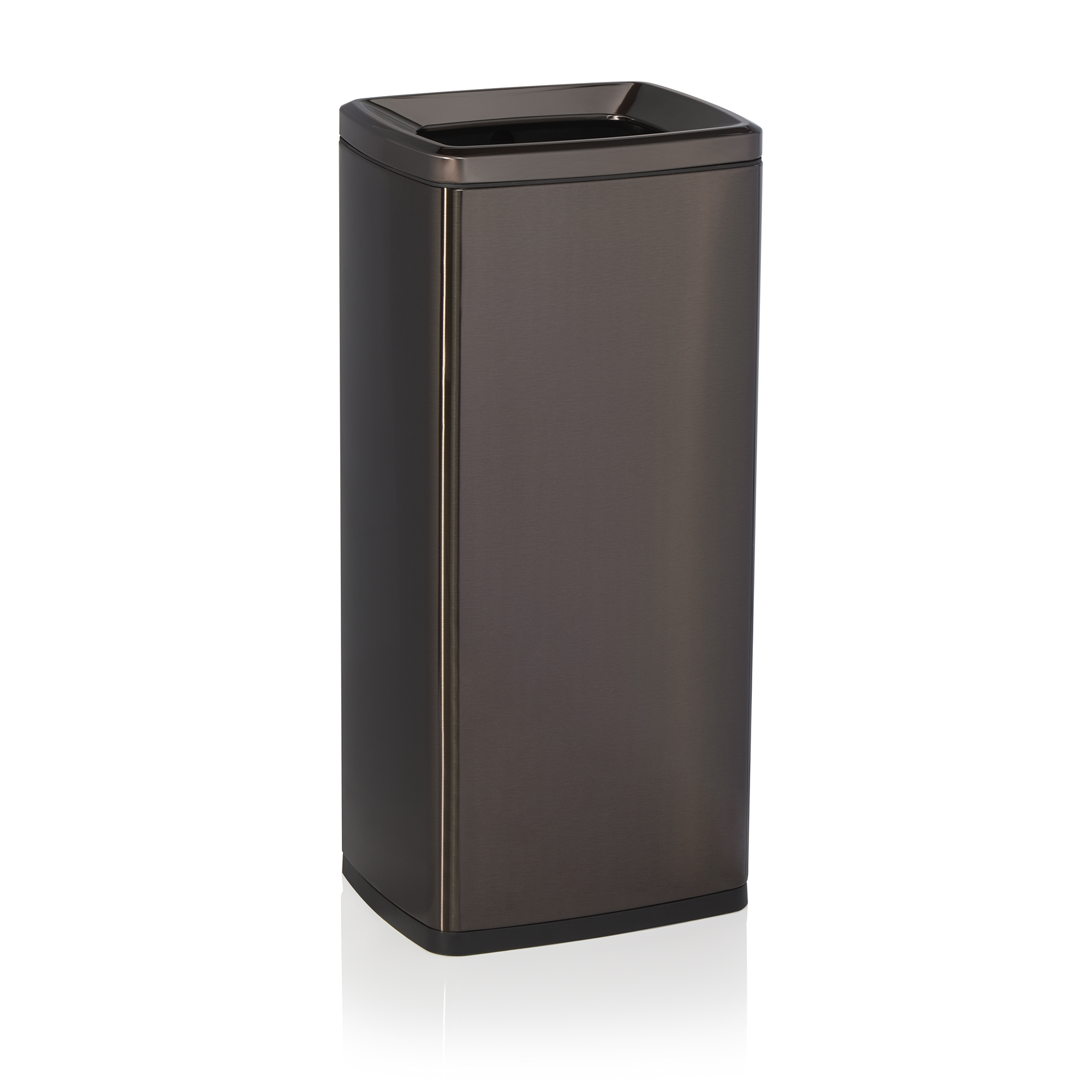 Picture of Was Germany Waste Bin Black Chrome Nickel Steel 32x26.5x70 cm - 1134033