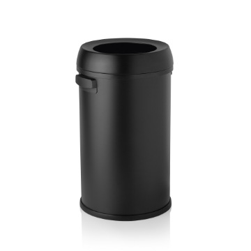 Picture of Was Germany Waste Bin Stainless Steel 65 Ltr Dia 40 cm Black