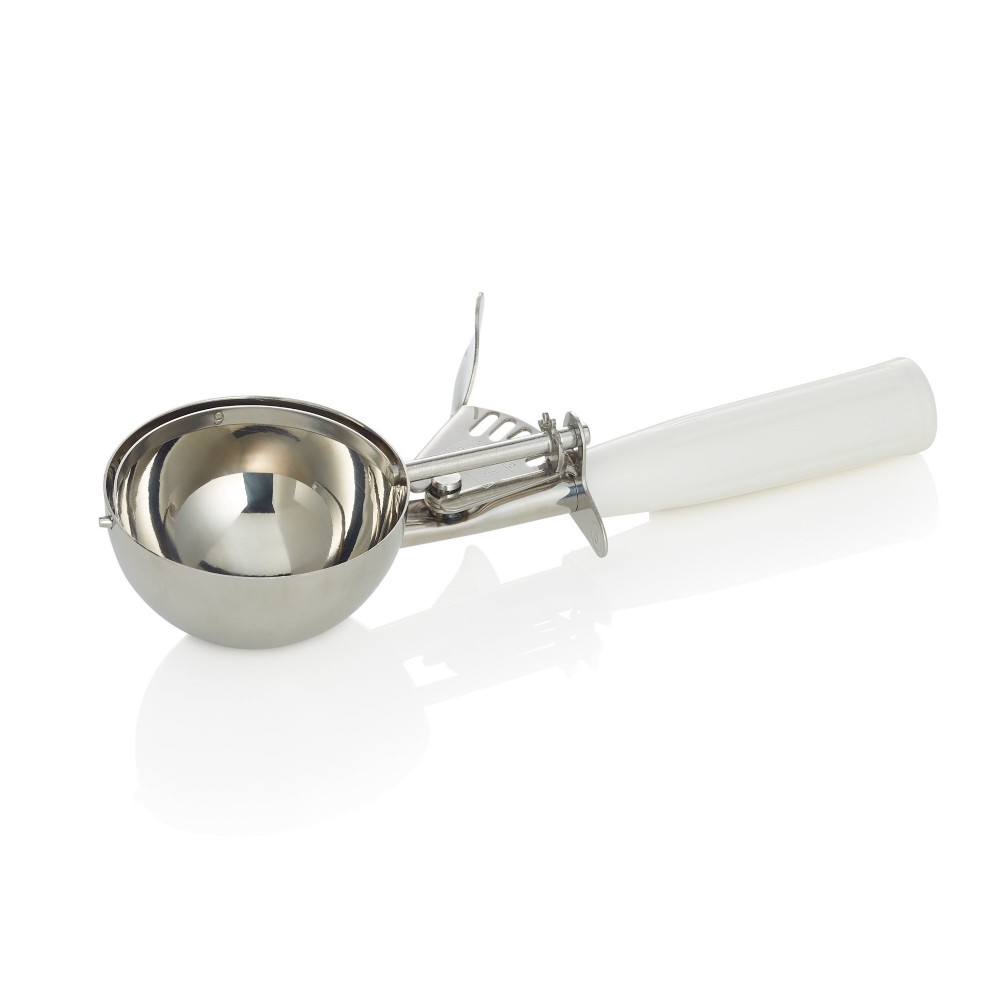 Picture of Cucina Scoop 23 cm Chrome Nickel Steel White Handle - 1442076