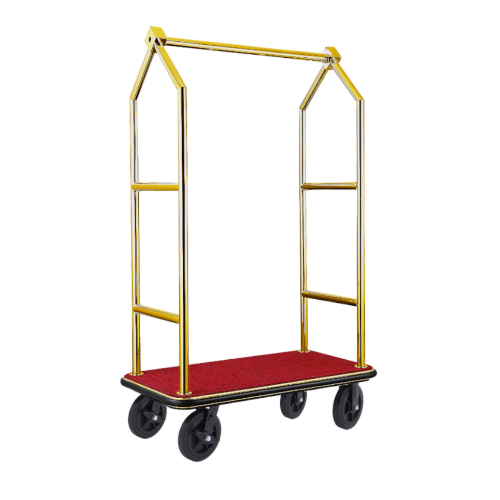 Picture of Was Germany Voyager Luggage Trolley Titanium-Gold Chrome Steel - 2231000