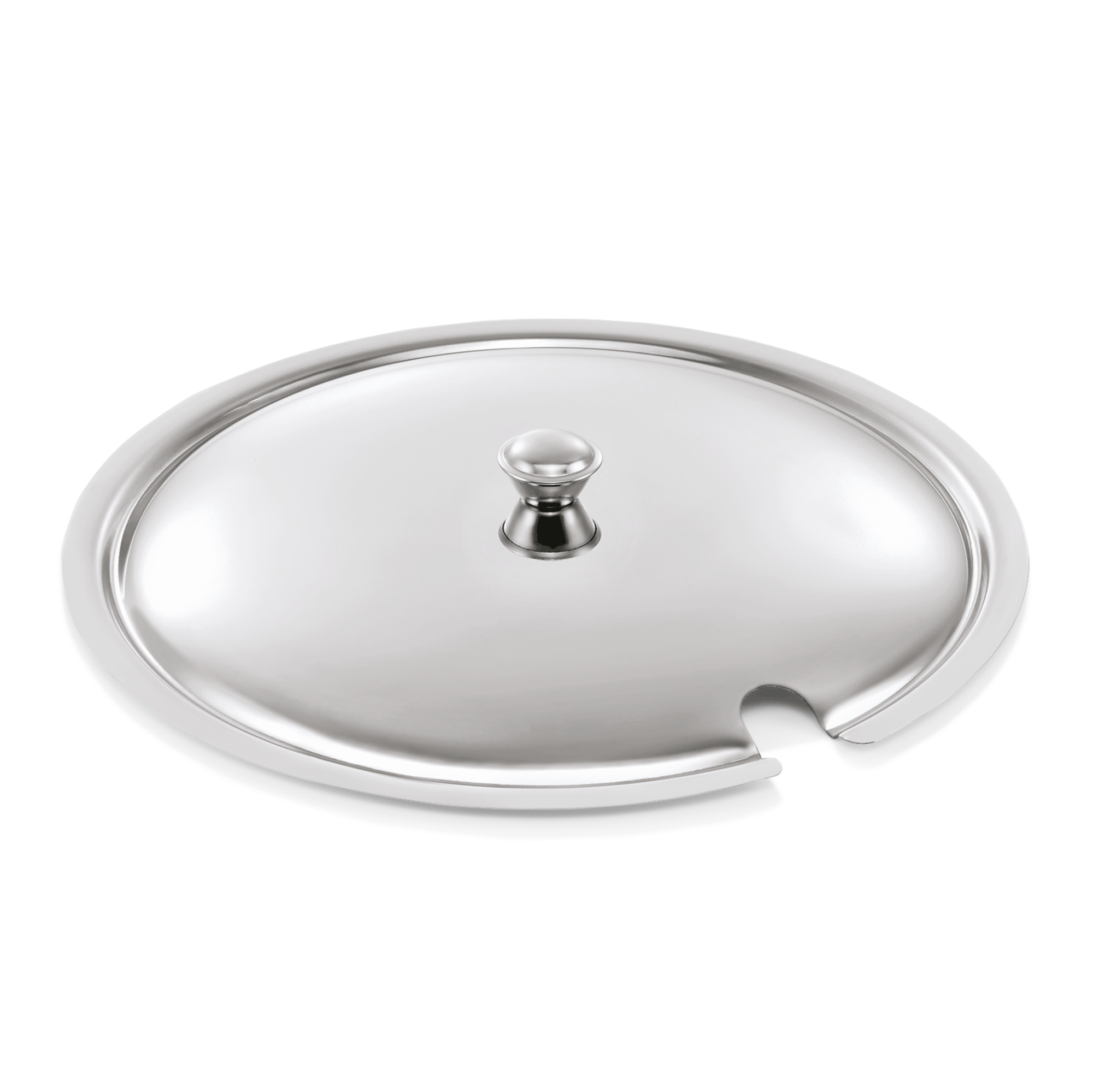 Picture of Cucina Tureen Lid with Spoon Recess Chrome Nickel Steel - 1475451