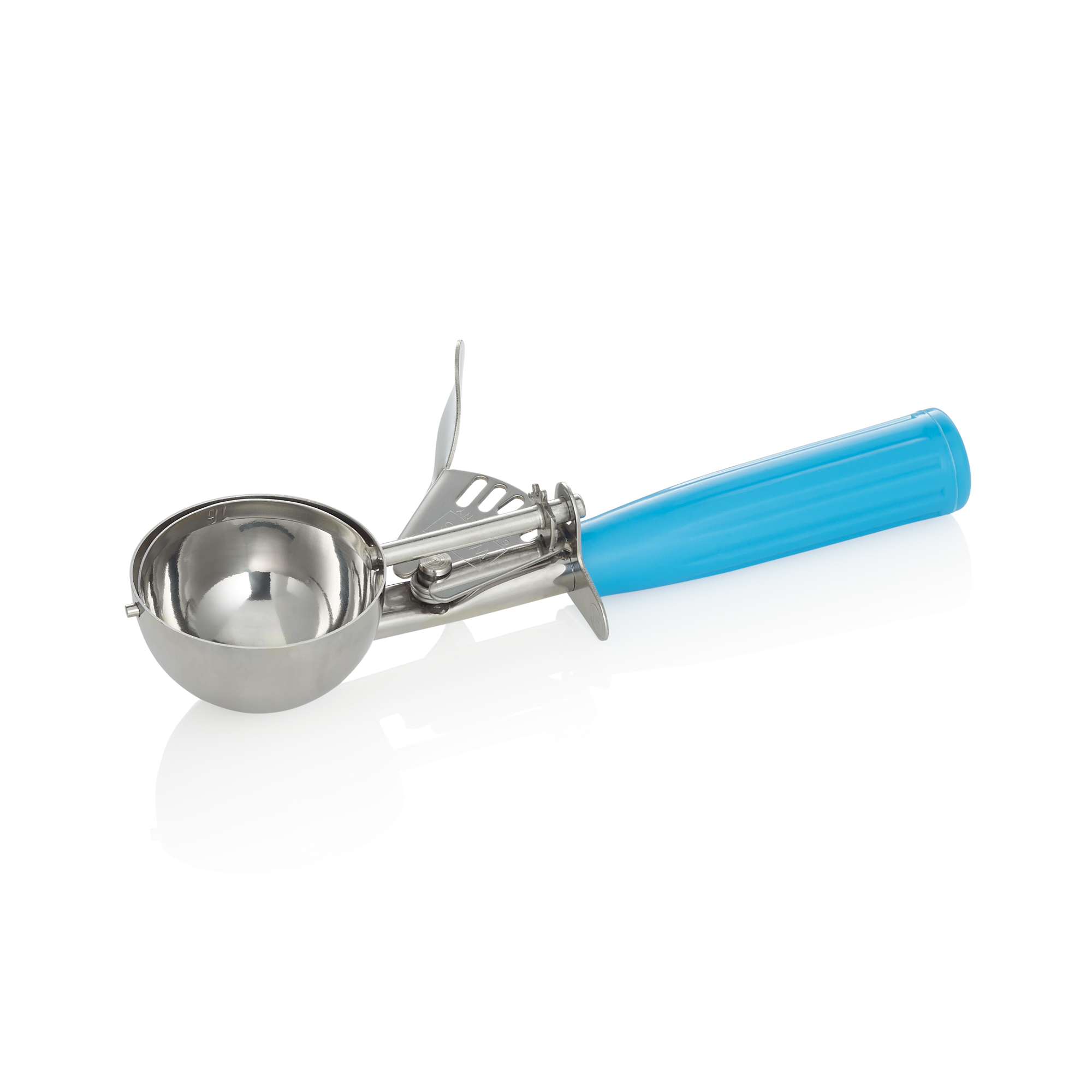 Picture of Cucina Scoop 21 cm Chrome Nickel Steel Blue Handle - 1442057