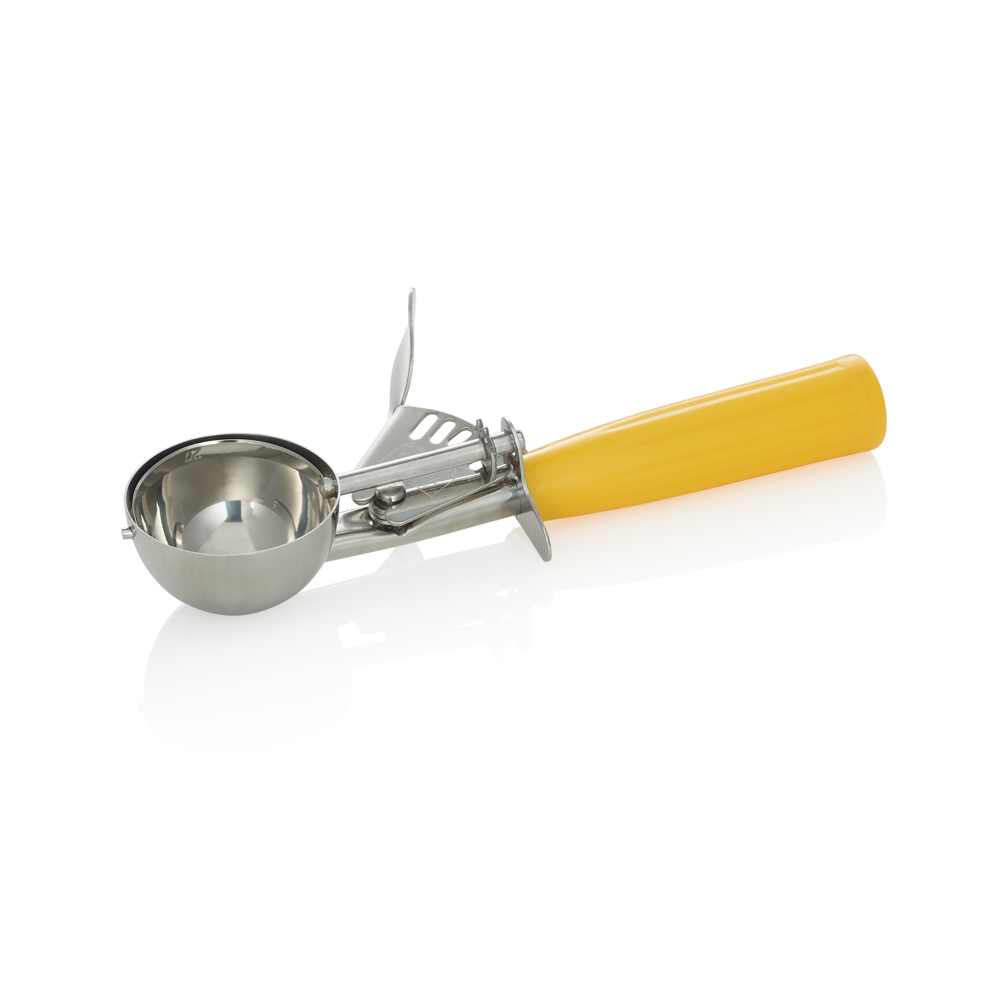 Picture of Cucina Scoop 21 cm Yellow Handle Chrome Nickel Steel - 1442054
