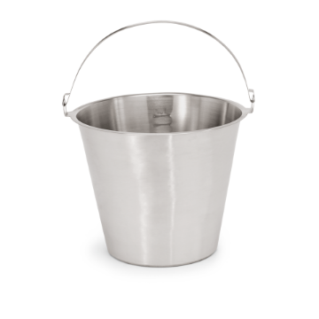 Picture of Cucina Bucket Dia 30 cm 10 Ltr Chrome Nickel Steel