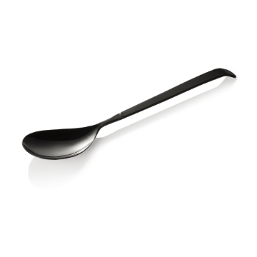 Picture of Cucina Serving Spoon Black Chrome Nickel Steel 32 cm