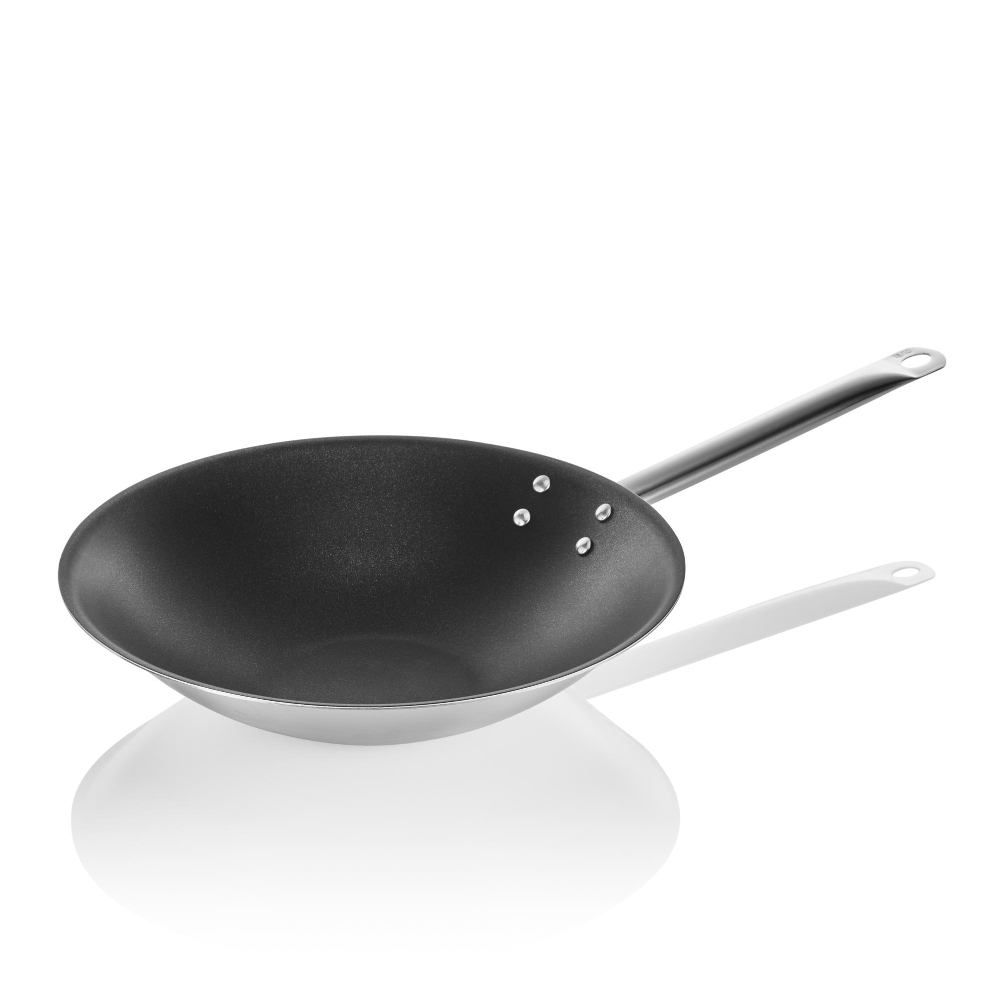 Picture of Cucina Wok Chrome Nickel Steel 18/10 Non-Stick Dia 38 cm - 2273380