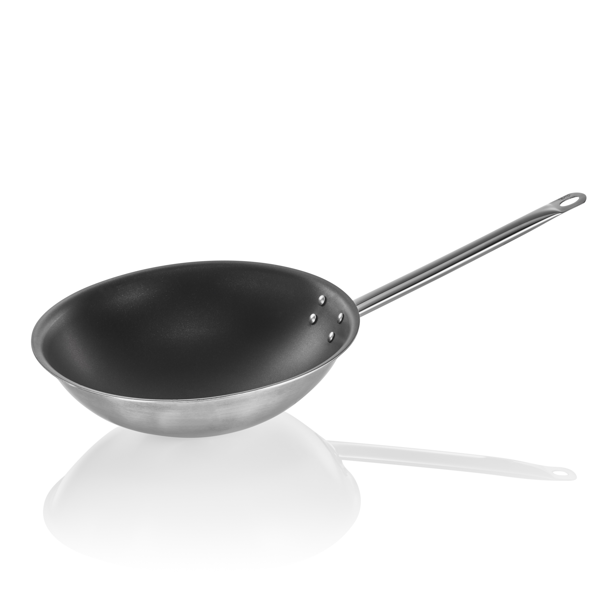 Picture of Cucina Wok Chrome Nickel Steel 18/10 Non-Stick Dia 38 cm - 2272380