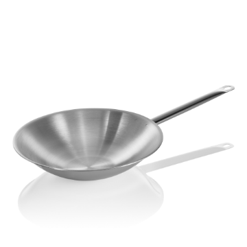 Picture of Cucina Wok Chrome Nickel Steel 18/10 Dia 38 cm