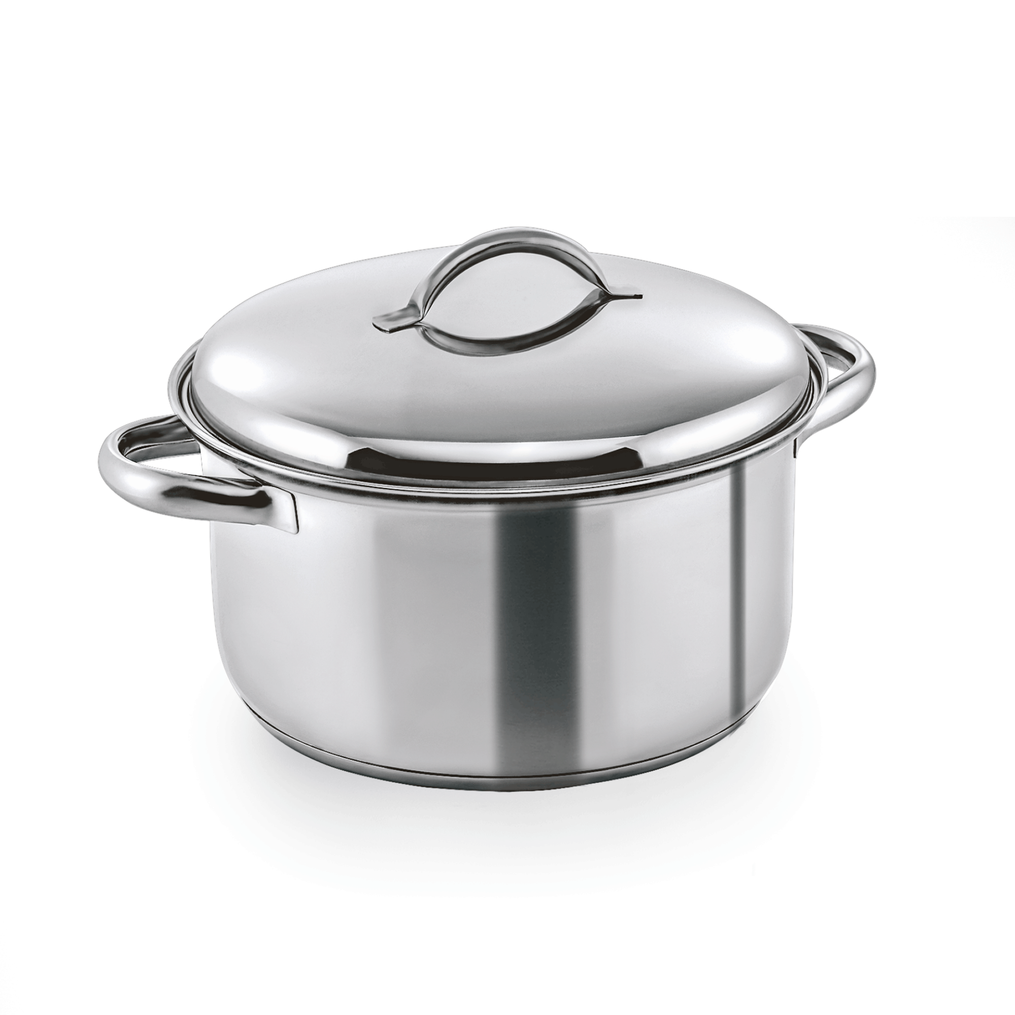 Picture of Cucina Stew Pot with Lid, Dia 20 cm, 3.5 L, Chrome Nickel Steel - 1907200