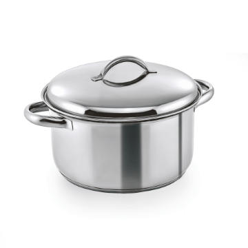 Picture of Cucina Stew Pot with Lid, Dia 20 cm, 3.5 L, Chrome Nickel Steel