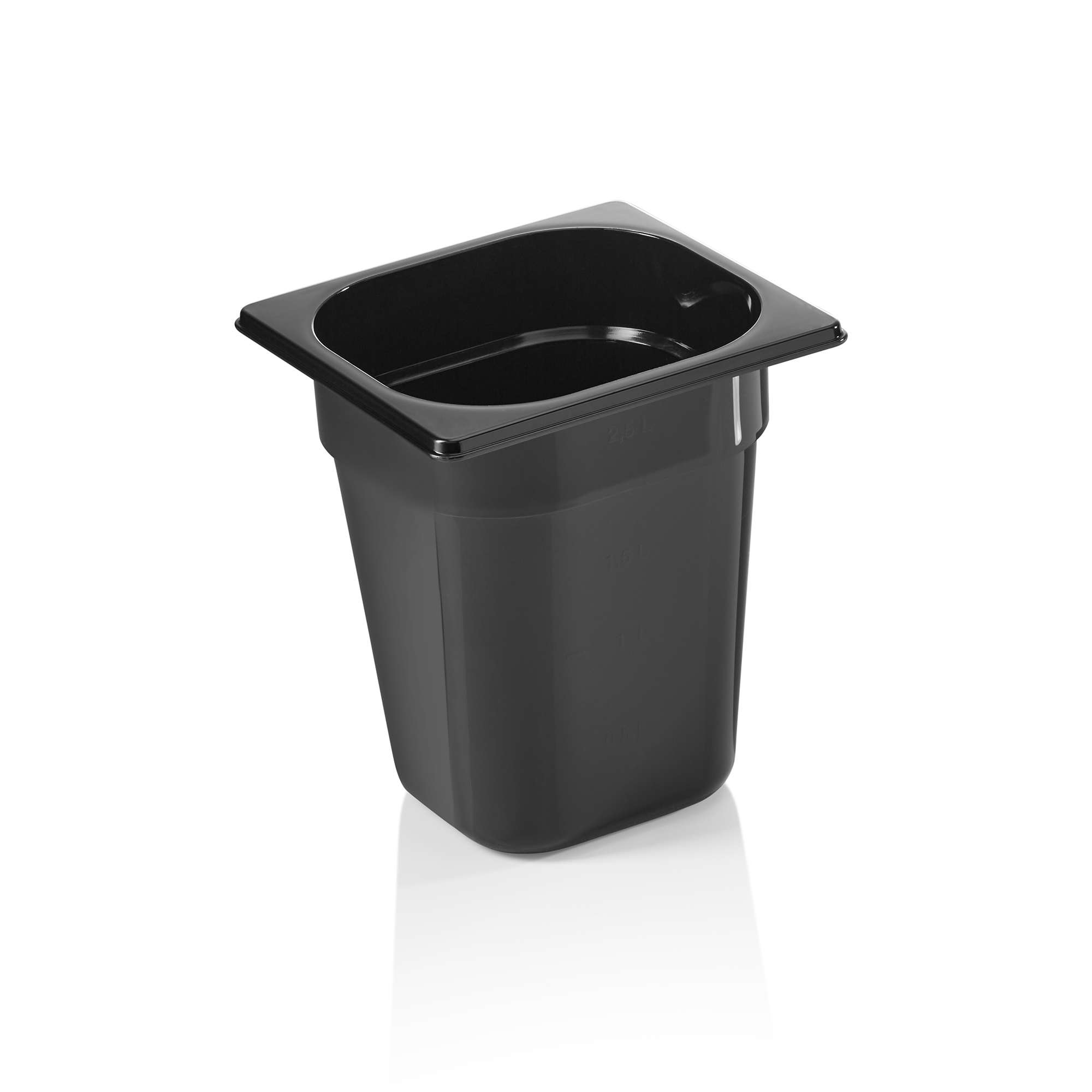 Picture of Was Germany GN Container Black Polycarbonate 1/6-200 mm - 9616200