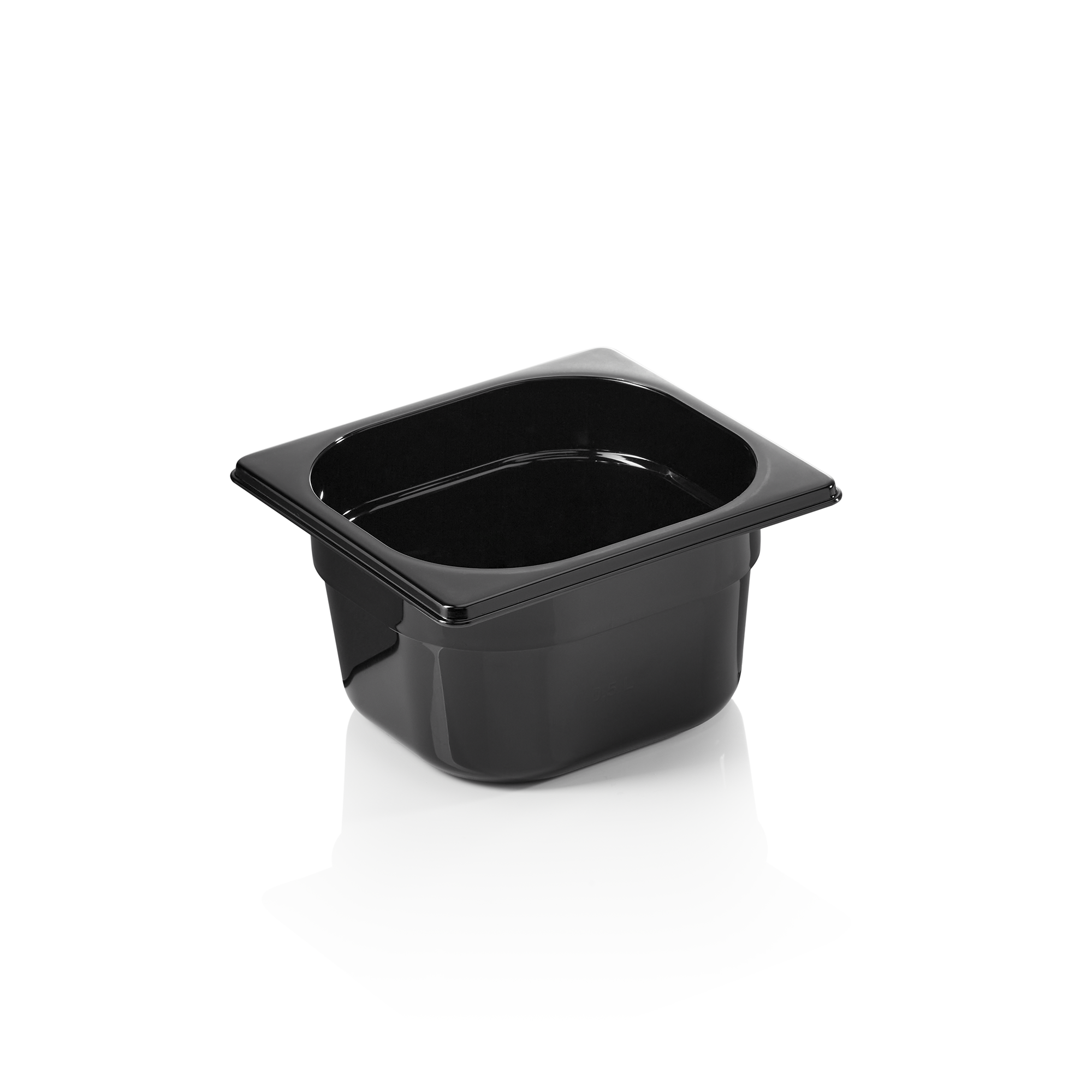 Picture of Was Germany GN Container 1/6 Black Polycarbonate - 9616100
