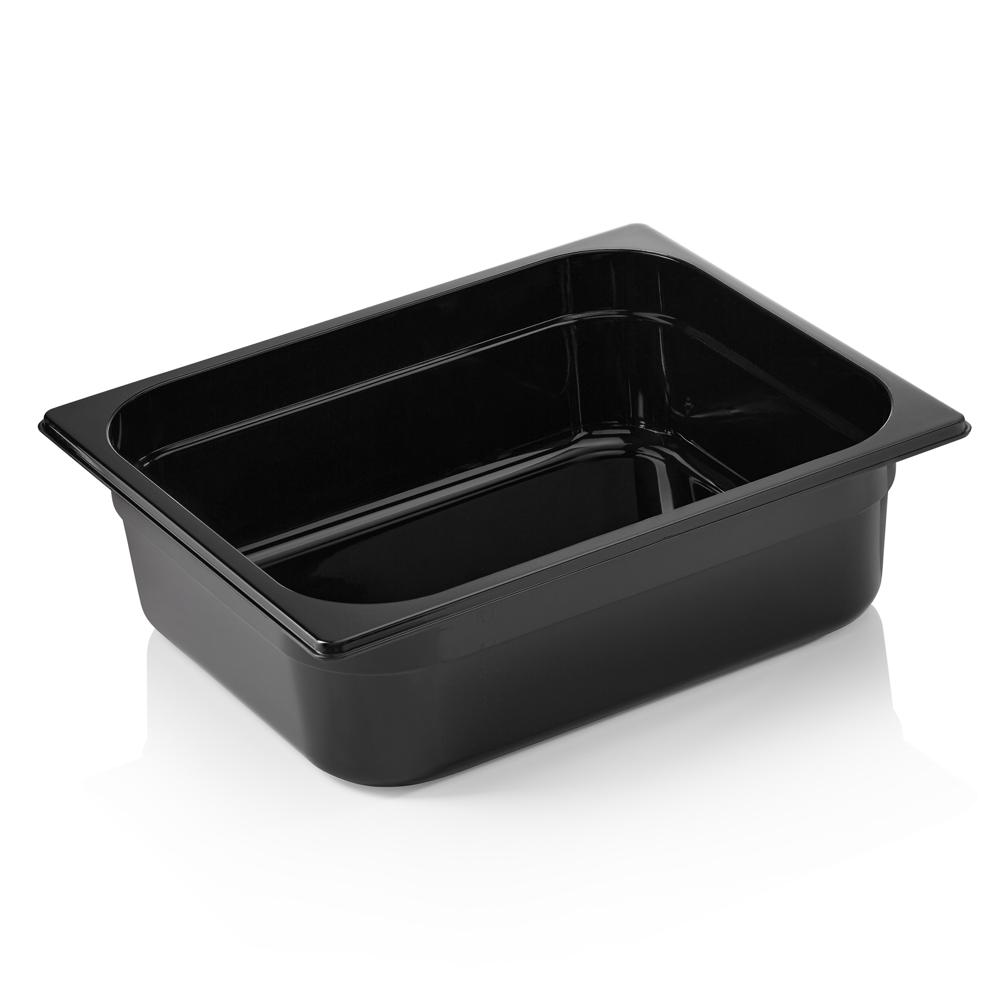 Picture of Was Germany GN Container Black Polycarbonate 1/2-100 mm - 9612100