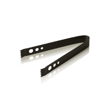 Picture of Bar Ice Tong 17 cm PVD Black Chrome Nickel Steel