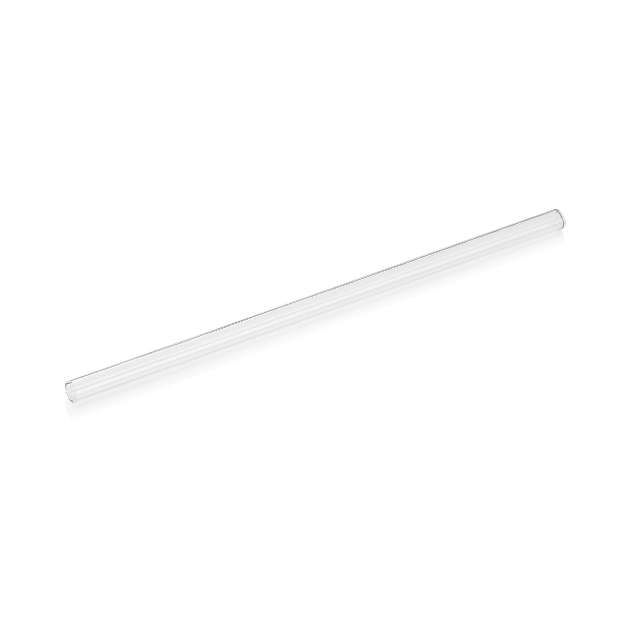 Picture of Was Germany Glass Drinking Straw Set with Brush, Dia 8 mm, 20 cm, Pack of 10 - 1541020
