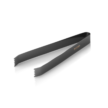 Picture of Nocturn Ice Tongs 18 cm Gun Metal Chrome Nickel Steel