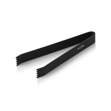 Picture of Nocturn Ice Tongs 18 cm Chrome Nickel Steel Black Matt
