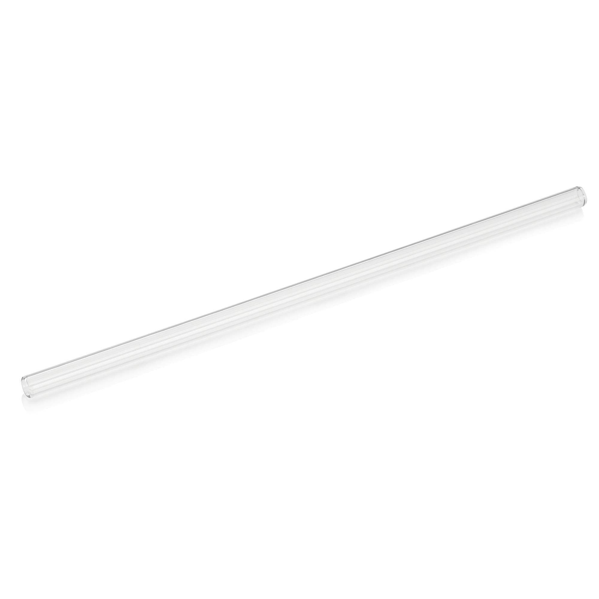 Picture of Was Germany Glass Drinking Straw Set with Brush, Dia 8 mm, 23 cm, Pack of 50 - 1540023