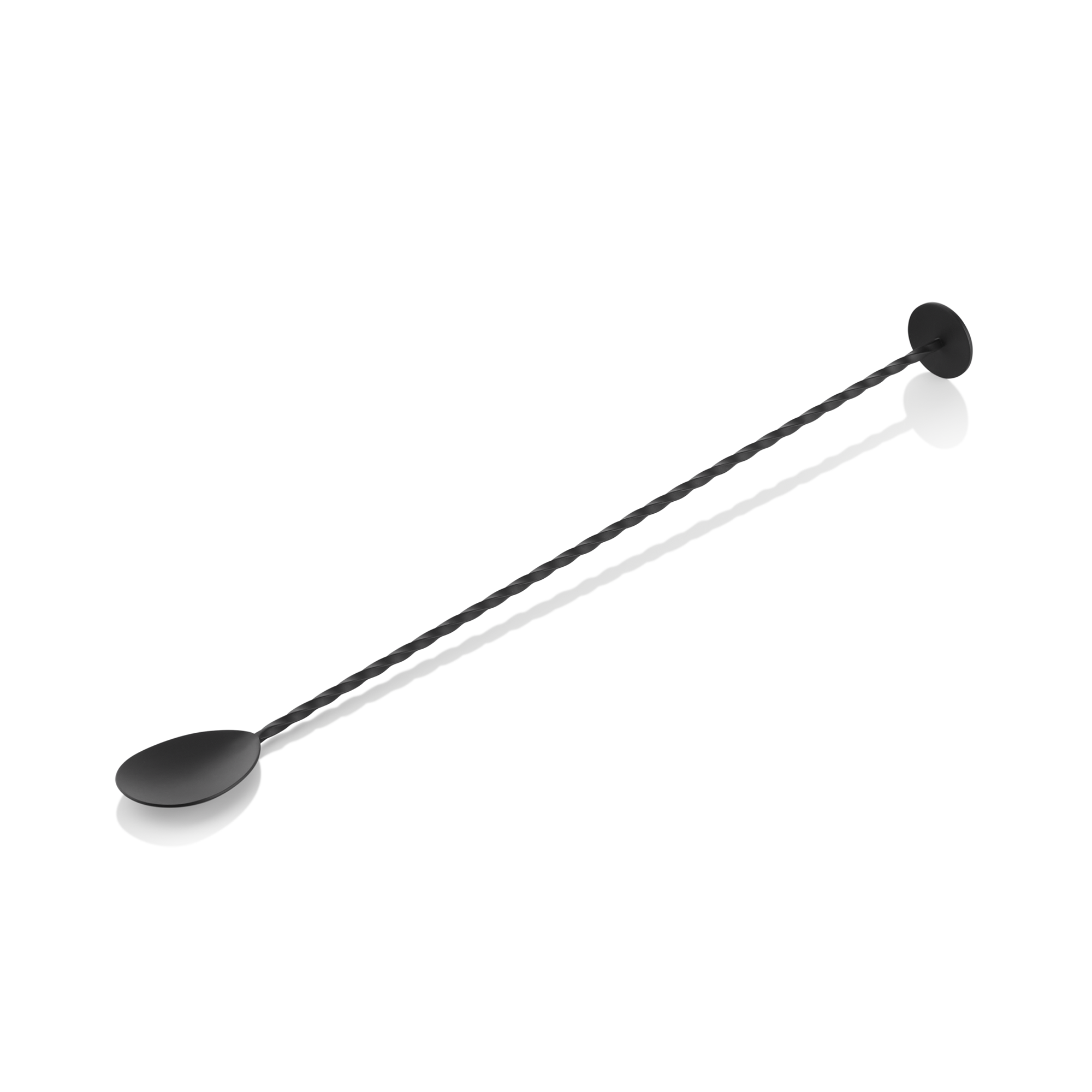 Picture of Nocturn Bar Spoon Twisted 33.5 cm Black Matt Chrome Nickel Steel - 8313133