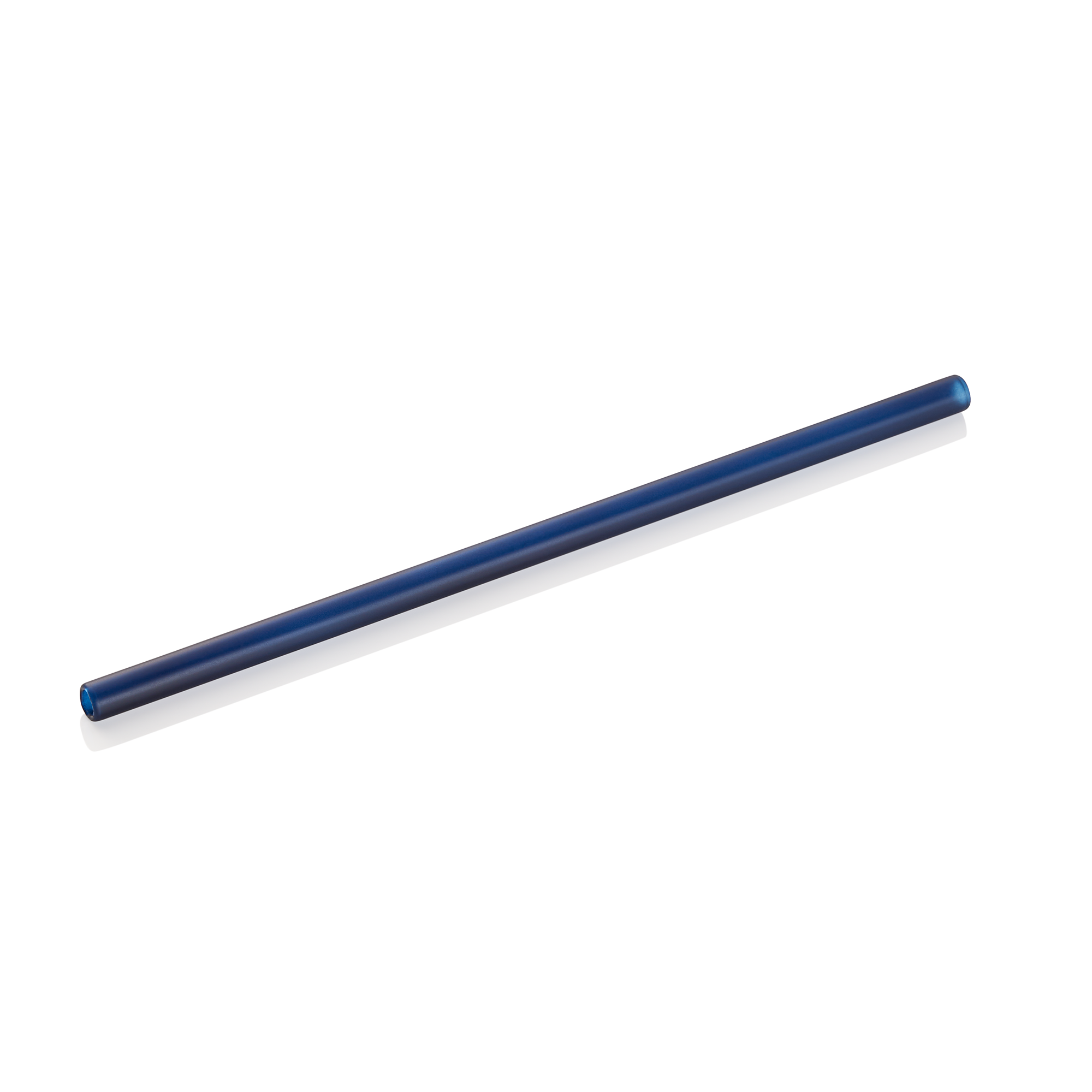 Picture of Nocturn Glass Drinking Straw Set, 20 cm, Dia 8 mm, Blue, Pack of 50 - 8330220