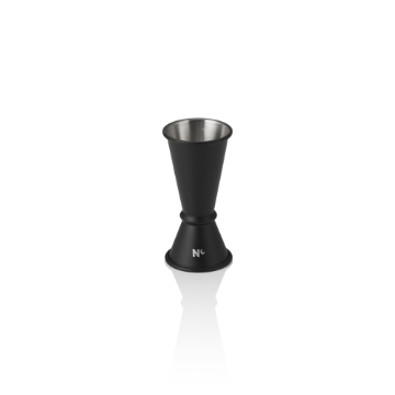 Picture of Nocturn Jigger Japanese Style Black Matt Chrome Nickel Steel