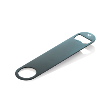 Picture of Nocturn Bottle Opener Blue Matt Chrome Nickel Steel 18 x 4 cm